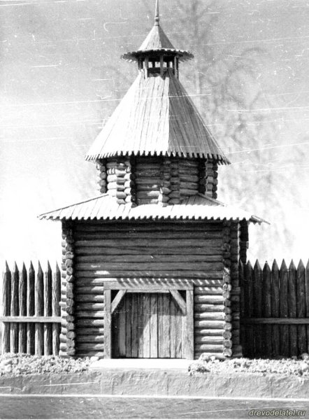 Преображенский собор Кижи карандаш