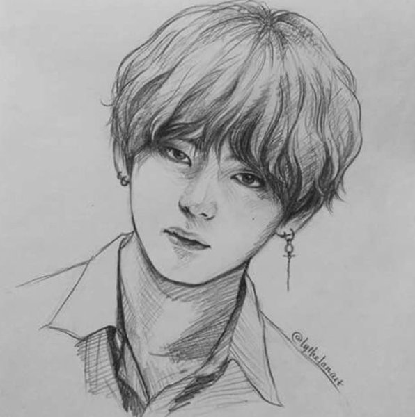 Ким тэхён портрет