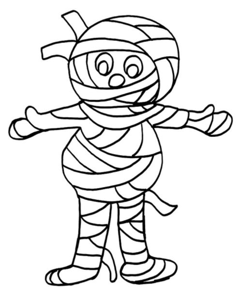 Нарисовать сказочного героя Мумия