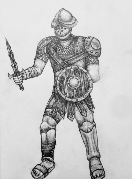 Скетч Спартанец