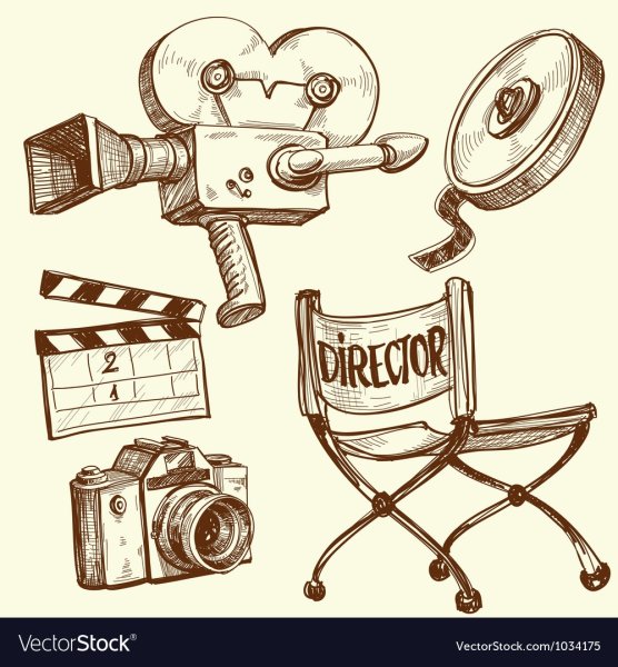 Рисунок на тему кинематограф