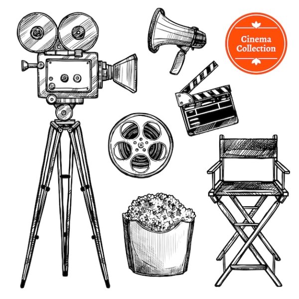 Кинокамера чертеж