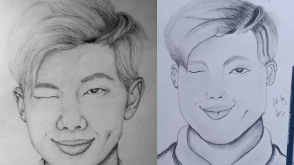 Ким Намджун портрет