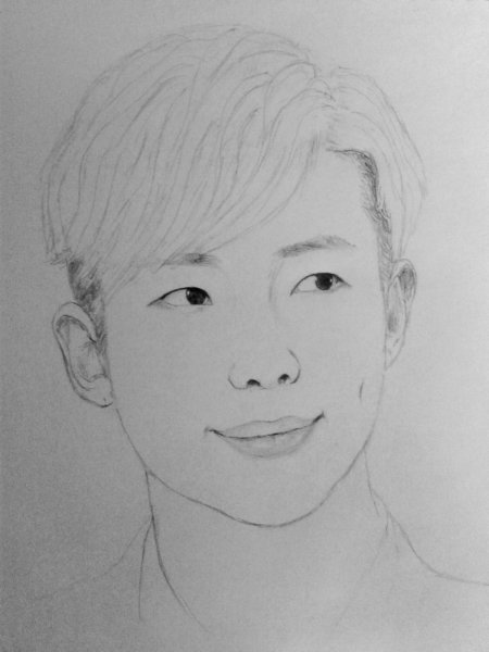 Рисунки БТС Намджун