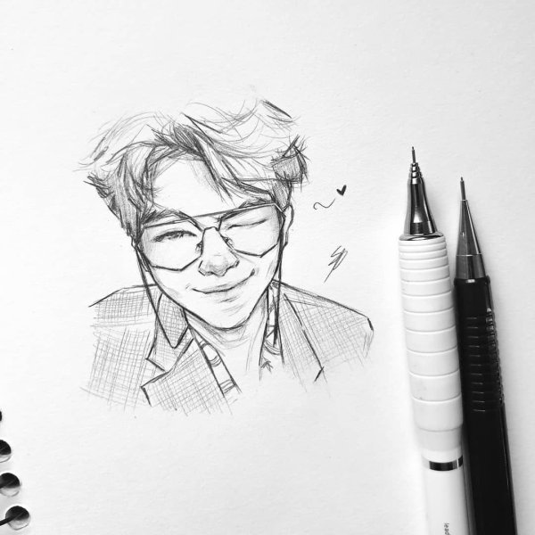 Скетчи БТС Намджун