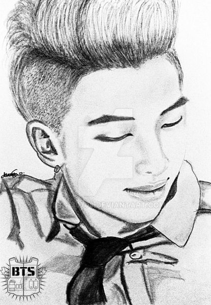 Ким Намджун скетч