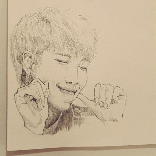 Рэп монстр БТС рисунок