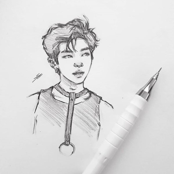 Скетчи БТС Намджун