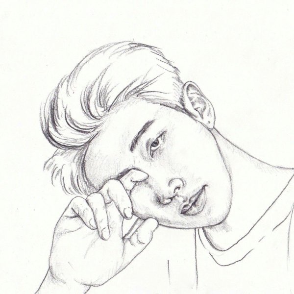 Ким Намджун рисунок