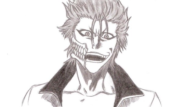 Ичиго Куросаки для срисовки