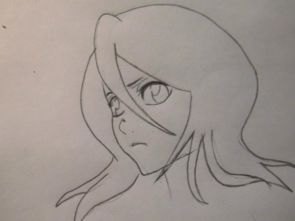 Аниме Блич для срисовки легкие