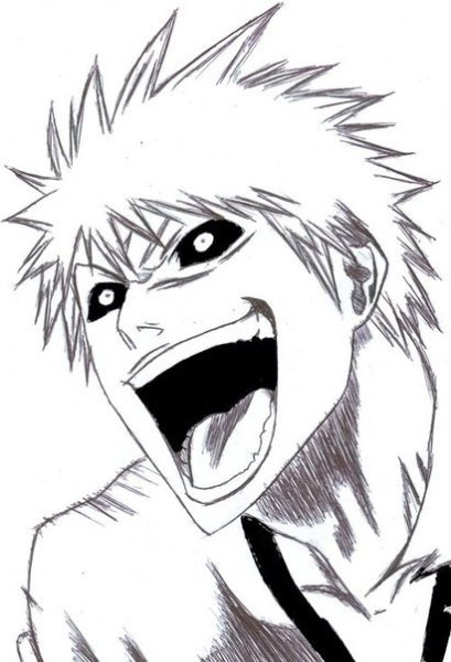 Блич Бьякуя нарисовать