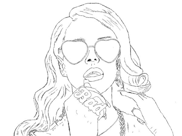 Рисунки карандашом девушки в трусах