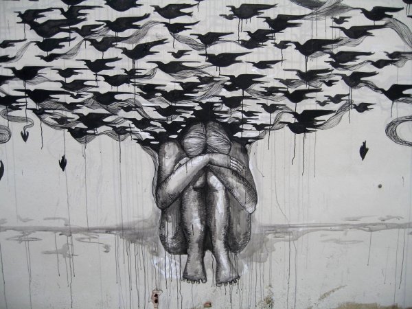 Грустные рисунки