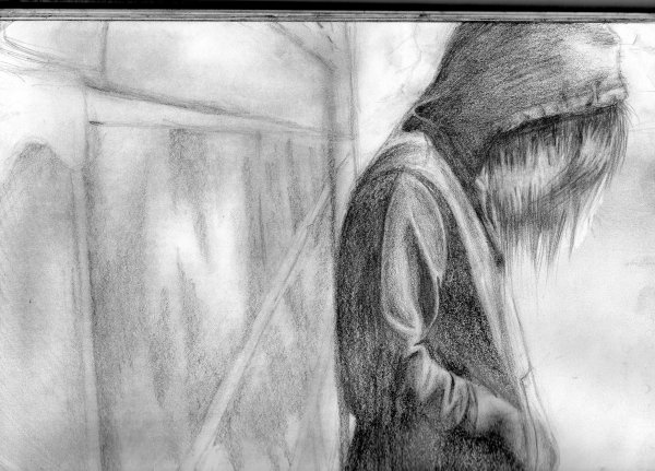 Грустные картинки мультяшные