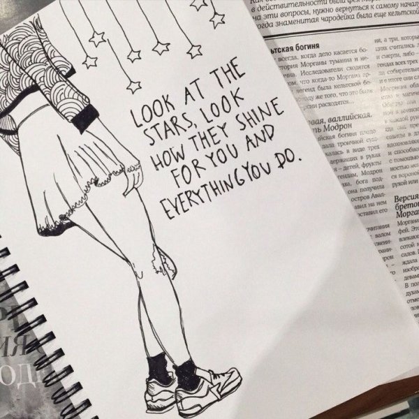 Рисунки для скетчбука