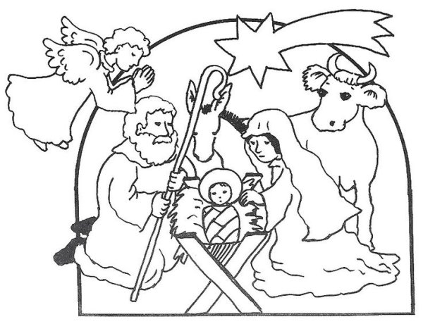 Рождественские рисунки для срисовки