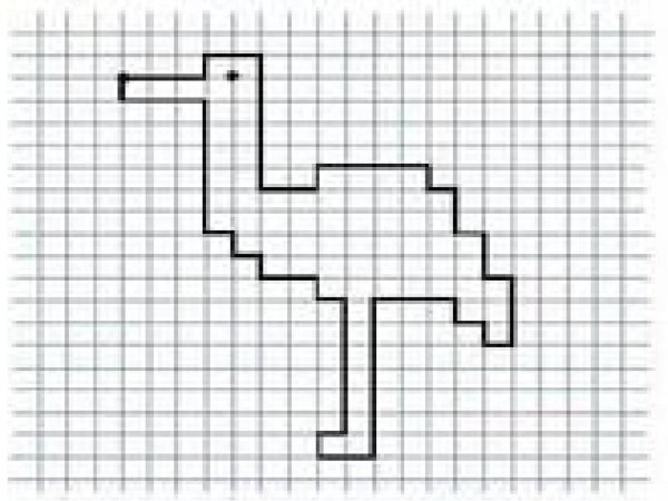 Рисование по клеточкам в тетради для детей