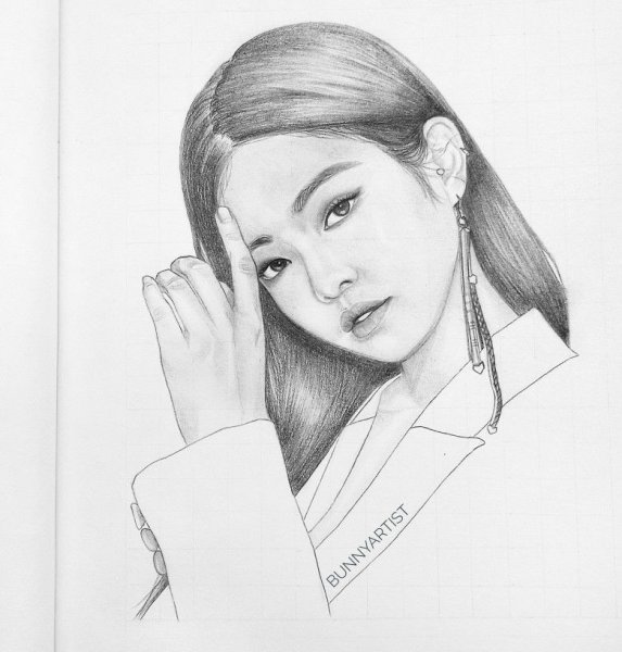 Портрет Jennie BLACKPINK