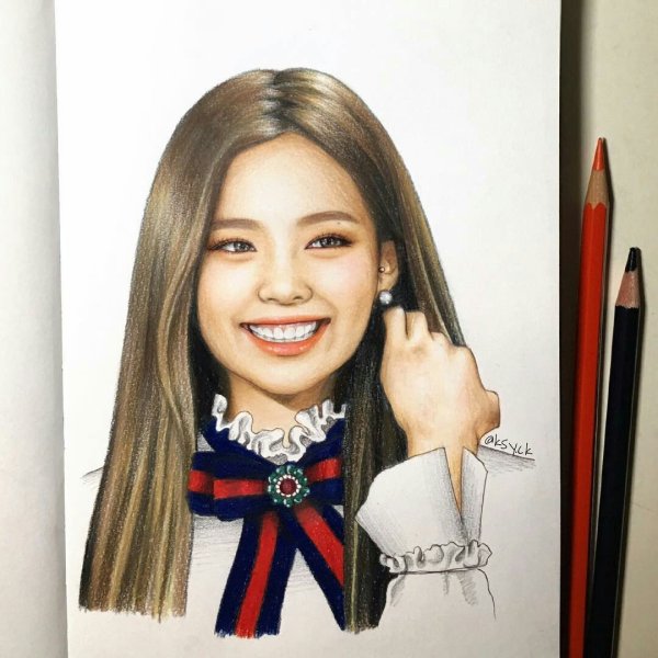 Портрет Блэк Пинк