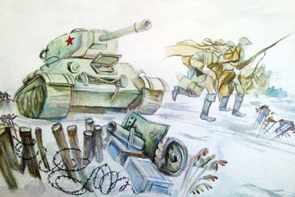 Война 1941-1945 рисунки карандашом