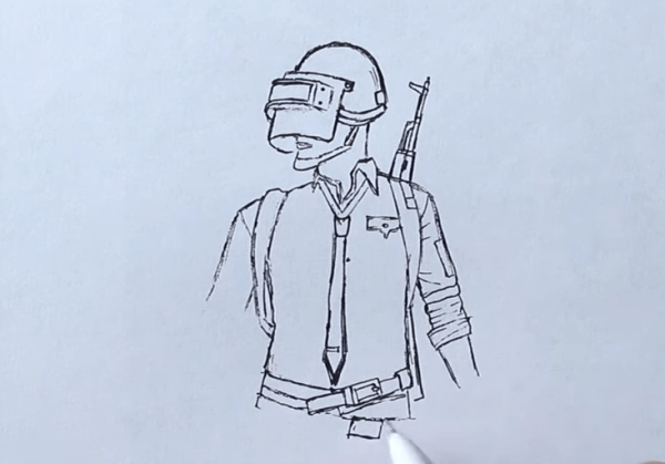 ПАБГ карандашом