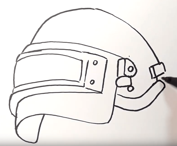 Чертежи шлема ПАБГ