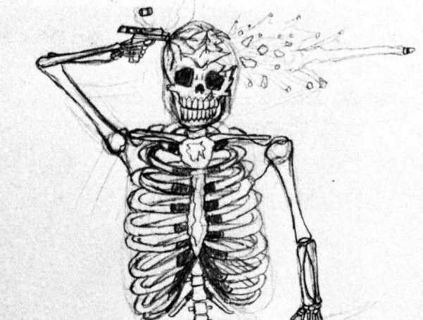 Зарисовки костей