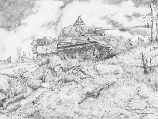 Курская битва рисунок