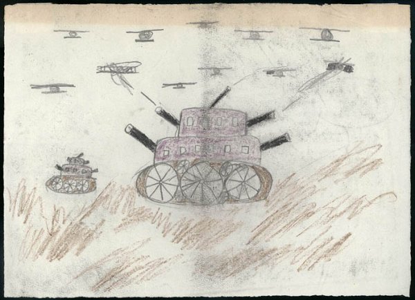 Курская дуга Прохоровское сражение рисунок