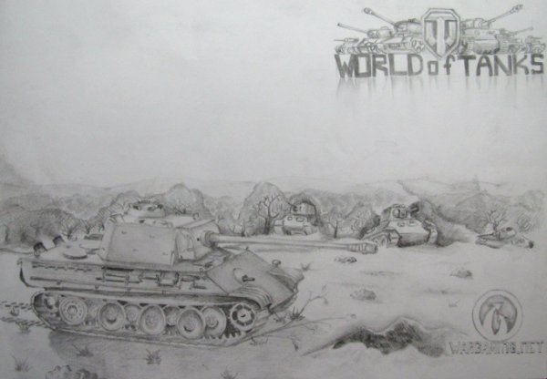 Раскраска танковое сражение под Прохоровкой