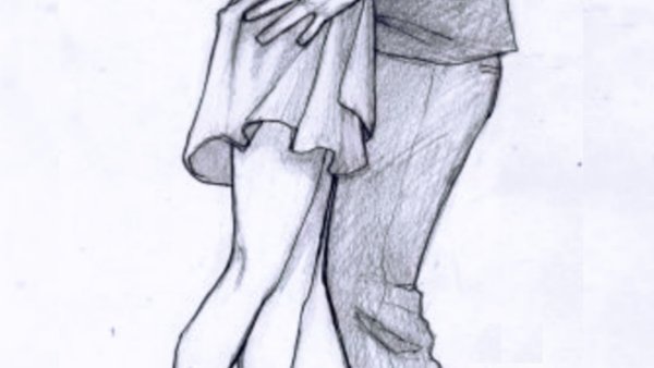 Парень и девушка рисунок