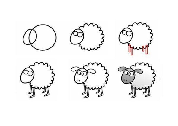 Поэтопно рисование для детей