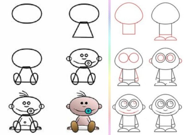 Как нарисовать Совунью из смешариков