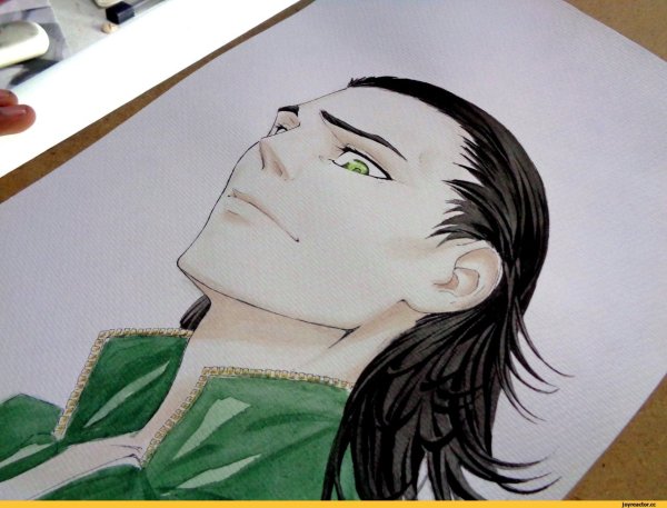 Легкие рисунки Локи