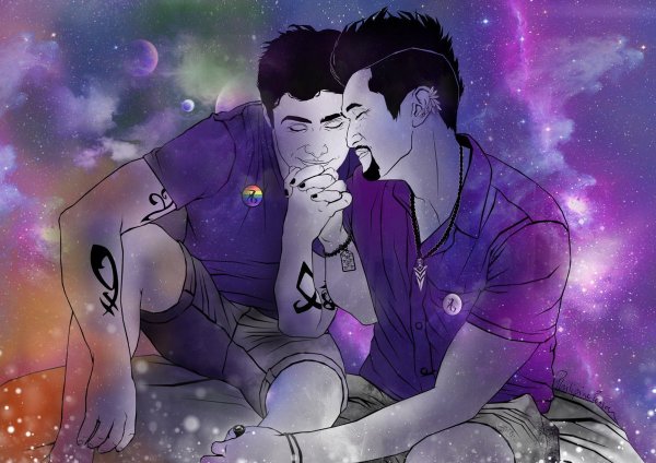 Шип Миллс Кел и пушистый волк арт