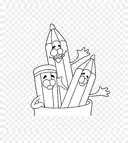 Карандаш раскраска для детей