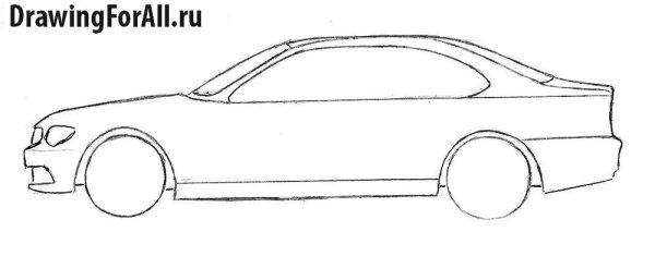 Машины для рисования сбоку