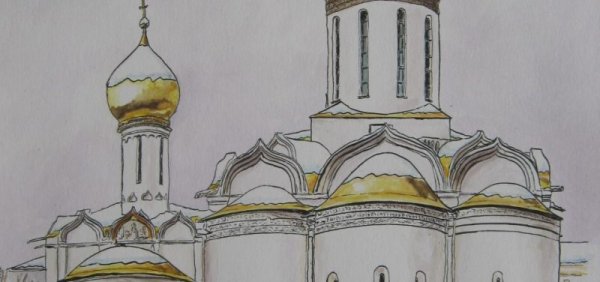 Троице Сергиева Лавра Графика