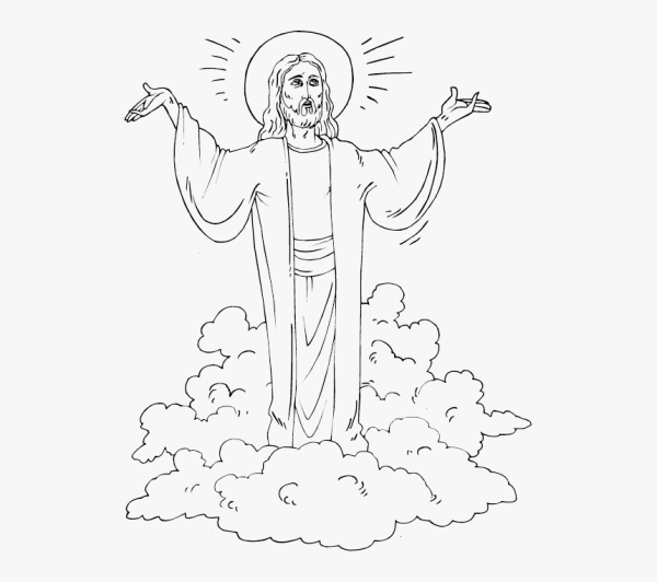 Рисунок Иисуса Христаса