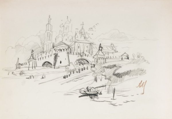 Детский рисунок Лавра Сергиев Посад