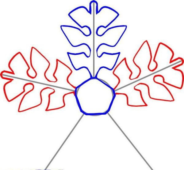 Снежинка рисунок