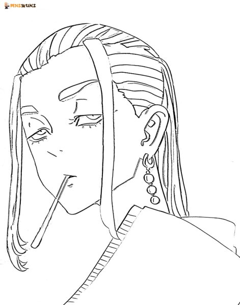 Раскраски аниме волейбол Кагеяма