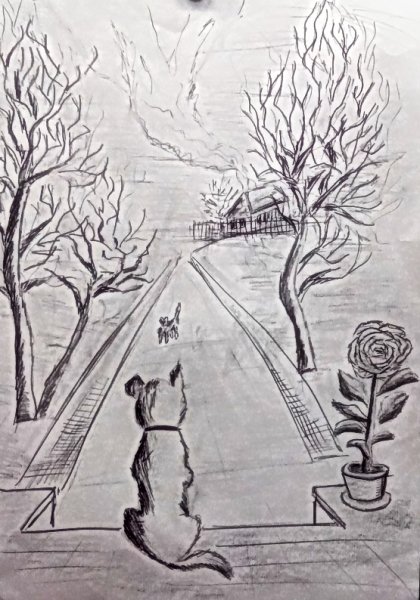 Пейзаж рисунок