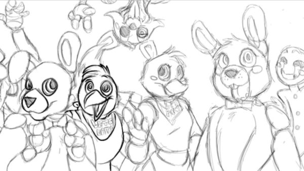 Фокси скетч