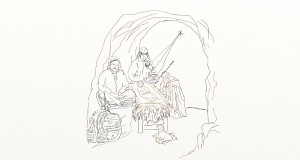 Ночь перед Рождеством раскраска