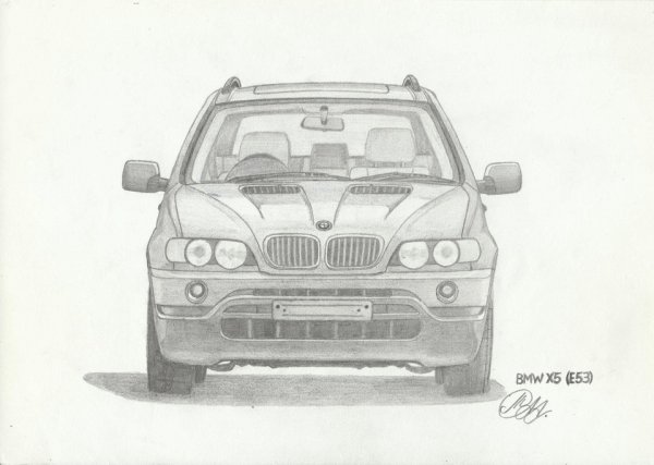 BMW e53 рисунок