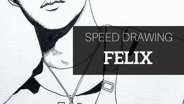 Stray Kids no easy карандашом