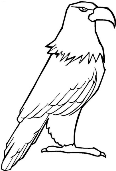 Орел рисунок