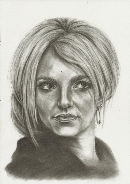 Рисунок блондинка с красными крыльями рисунок карандашом